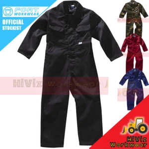 Kids Boilersuit Childrens Work Coverall Boys Girls Overalls School All In One - Picture 1 of 6