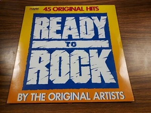 ROCK COMPILATION*READY TO ROCK,45 ORIGINAL HITS*4LP VINYL RECORD SET - Picture 1 of 13