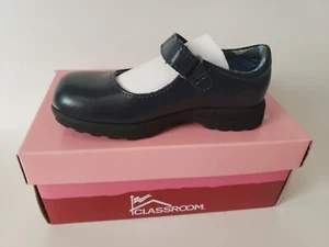 Classroom School Uniform Mary Jane Shoes Toddler Navy Blue Sz 7.5M & 11 NEW - Picture 1 of 5