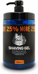 The Shave Factory Shaving Gel | 25% Extra | 1250ML - Picture 1 of 5