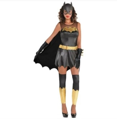 NEW Amscan DC Batgirl Women's Costume Size Medium 6-8  - Image 1 of 4