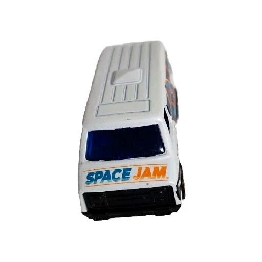 Фургон Hot Wheels Space Jam 70-х годов - белый - бывший в употреблении - Изображение 1 из 4