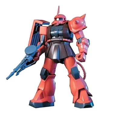GUNDAM - 1/144 MS-06S Char's Zaku II Model Kit HGUC # 032 Bandai - Immagine 1 di 3