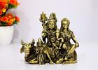 Hindu Gott Messing Shiv Parivar Statue Idols Figur Wohndeko