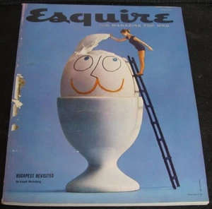 Esquire Magazine,April 1956,Marilyn Monroe,Mike Ludlow pin-up,Paul Gallico - Picture 1 of 5