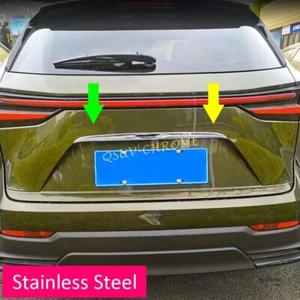 Para 2022-2024 Lexus NX Acero Inoxidable Maletero Coche Barra Trasera Cubierta Bordes - Imagen 1 de 7