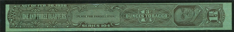 TG 284b   1  3/4 oz tobacco  Series 104............................161430 - Image 1 of 1