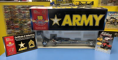 RACING CHAMPIONS TONY SCHUMACHER THE SARGE  ARMY DRAGSTER  1 OF  2500  AUTHENTIC - Image 1 of 4
