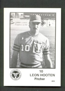 1975 Tucson TOROS Team Issue #6 LEON HOOTEN Long Beach CA Arizona WILDCATS