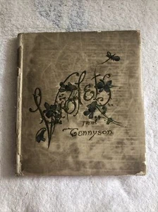 ANTIQUE 1898 "VIOLETS" BY ALFRED LORD TENNYSON 31 DAY POETRY NICELY ILLUSTRATED - Picture 1 of 6