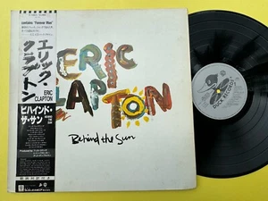 Eric Clapton - Behind The Sun LP 1985 Vinyl, Duck Records, Cream, Japan, EX+ Wax - Picture 1 of 6