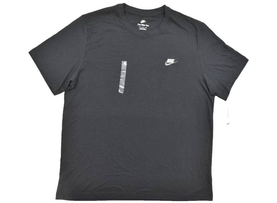 Nike Men Regular Size XL Black Basic Training Athletic Tee Shirt AR4997-014