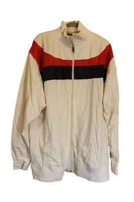 Nuevo Rocawear R+ Logo Cremallera Chaqueta de Pista Blanco Hombre 4X Grande y Alto Foto 1 de 4