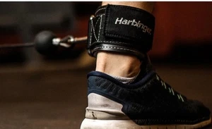Harbinger 3" Heavy Duty Ankle Strap Weight Lifting Cable Attachment - Picture 1 of 5