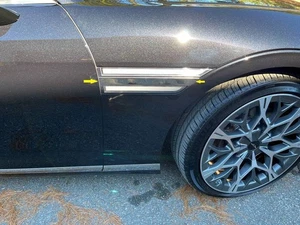 Polished Porthole Accent Trim for 2023-2025 Genesis G90 [2pc] - Bild 1 von 2