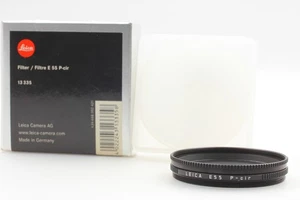 BOXED [Top MINT] Leica E55 Circular Polarizer Lens Filter 13335 From JAPAN - Picture 1 of 10