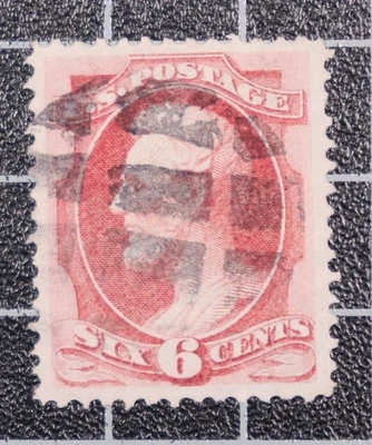 Scott 148 - 6 Cents Lincoln - Used - PSE Cert Grade 85 SCV - $150.00 - Image 1 of 3