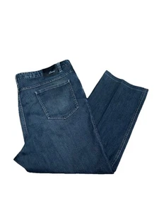 Brioni Meribel Cotton Blend Regular Fit Mens Blue Jeans Sz 46 Inseam of 27 - Picture 1 of 8