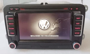 Original VW RNS 510 LED Navigationssystem 1T0035680F mit CODE - Bild 1 von 9