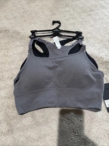 Reggiseno/Bralette sportivo 90 gradi By Reflex 2 pezzi Racerback. Taglia L. Nuova con etichette! - Foto 1 di 11
