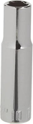 CRAFTSMAN Deep Socket, Metric, 3/8-Inch Drive, 10mm, 6-Point (CMMT44426) - Image 1 of 4