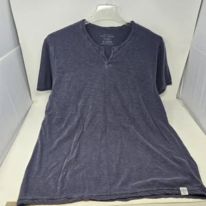 NUEVO CON ETIQUETAS Camiseta Gris Lucky Brand Para Hombres XL Extra Grande Muesca Cuello Nueva Con Etiquetas - Imagen 1 de 12