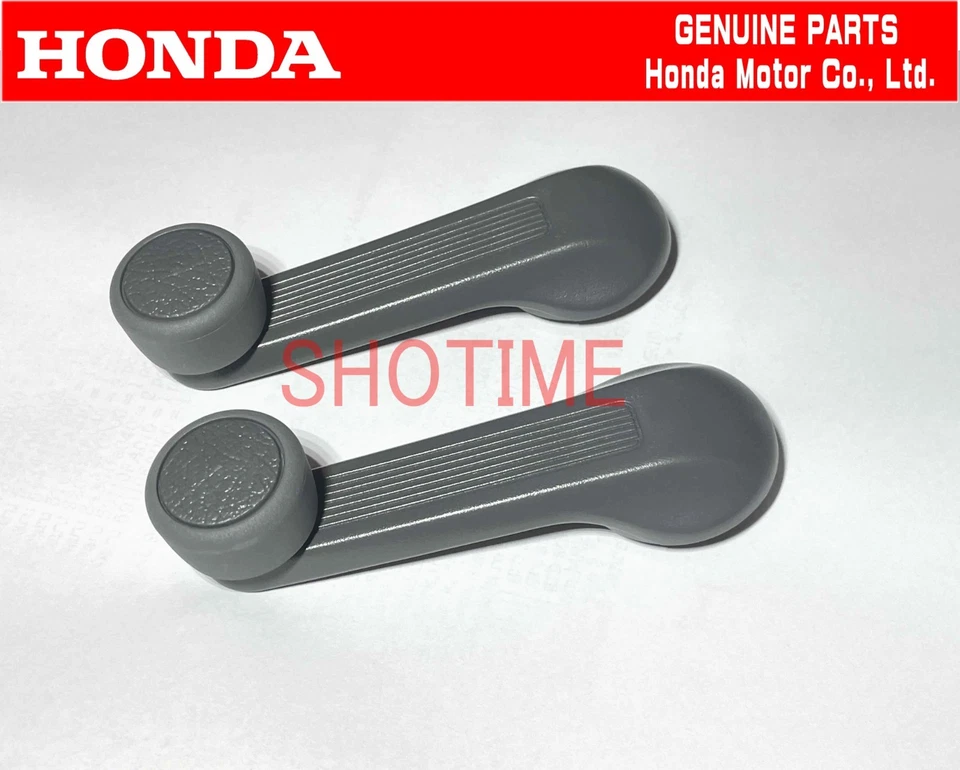 HONDA GENUINE 96-00 CIVIC EK9 TYPE-R Window Regulator Crank Handle Set  OEM - Image 1 of 1