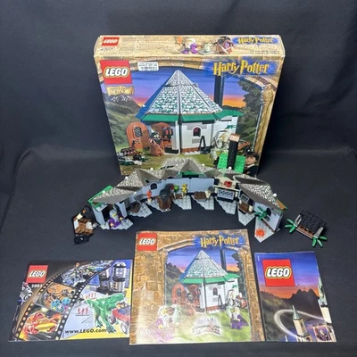 Lego Harry Potter Set 4707 Hagrid’s Hut 100% Complete Manual Box Ads Inner Tray - Image 1 of 4
