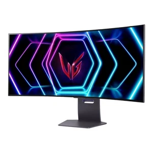 LG UltraGear 39GS95QE-B 39” OLED Curved Gaming Monitor 240Hz G-SYNC NEW SEALED - Picture 1 of 7