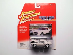 RARE MUSCLE CARS USA 1967 PONTIAC FIREBIRD 400 JOHNNY WHITE LIGHTNING CHASE CAR - Picture 1 of 3