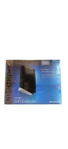 Netgear EAX80 Nighthawk Mesh Extender AX6000 Dual-Band 8-Stream WiFi 6 - ZAPIECZĘTOWANY - Zdjęcie 1 z 1