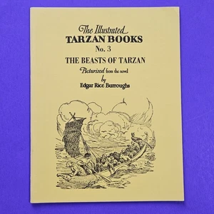 The Illustrated Tarzan Books #3 The Beasts Of Tarzan 1971 First Edition  Photos - Picture 1 of 7
