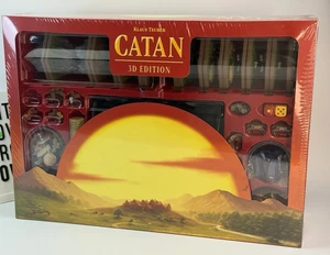 Settlers of Catan 3D Edition Strategy Board Game Kids & Adults Brand New Sealed - Picture 1 of 3
