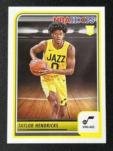 2023-24 Panini NBA Hoops #236 Taylor Hendricks RC Rookie Utah Jazz - Bild 1 von 2