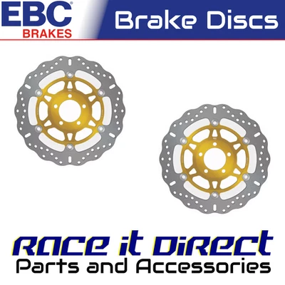 Brake Disc for KAWASAKI ZR 550 ZEPHYR 1991 Front Contour Steel EBC — 第 1/4 张图片