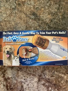 PediPaws Pet Nail Trimmer Fast Easy & Gentle – Quiet Motor – For Dogs & Cats - Picture 1 of 2