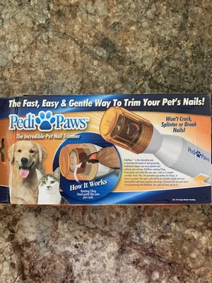 PediPaws Pet Nail Trimmer Fast Easy & Gentle – Quiet Motor – For Dogs & Cats - Image 1 of 2