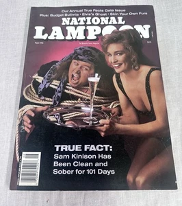 National Lampoon Magazine - August 1990 - True Facts Gala Issue - Picture 1 of 3