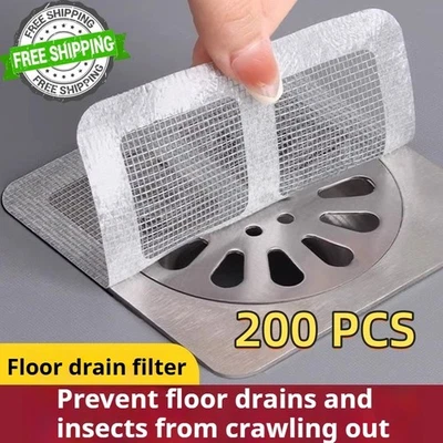 200 PIEZAS Cocina Baño Fregadero Colador Acero Inoxidable Filtro Drenaje Colador Foto 1 de 4