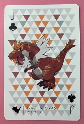 Tyrantrum pokemon Playing Poker Card Yveltal 2013 Nintendo Japanese Very Rare - Image 1 of 4