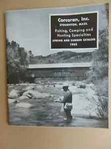 Vintage Corcoran Hunting Camping Fishing Catalog Spring Summer 1965 Stoughton MA - Foto 1 di 1