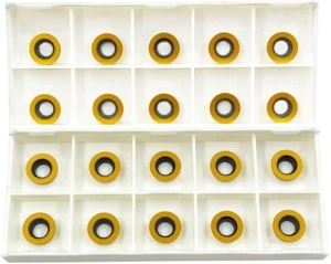 20PCS RPMW1003MO-DP RPMW 1003 R5 Round Carbide milling Inserts for SRDPN SRAPR - Picture 1 of 8