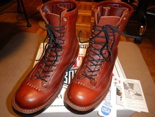 Whites Boots SMOKE JUMPER 8" Size 9EE Made In USA BM029
