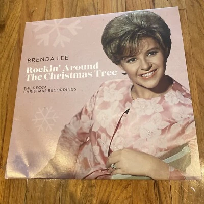 BRENDA LEE ROCKIN' AROUND THE CHRISTMAS TREE TARGET LIMITED EDITION LP MCA PRINT - Image 1 of 4