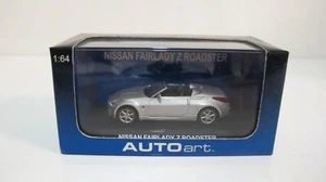 1:64 AUTOART NISSAN FAIRLADY Z / 350Z ROADSTER SILVER DIECAST CARS - Picture 1 of 9