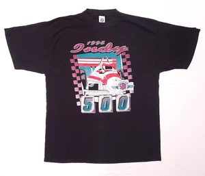 Men's Vintage 1995 79th Indianapolis Indy 500 T-Shirt - Size XL - Picture 1 of 8