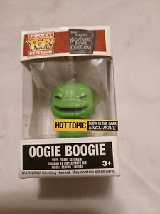 Funko Pocket Pop Schlüsselanhänger Oogie Boogie GLOW IN THE DARK Exclusive - Bild 1 von 1
