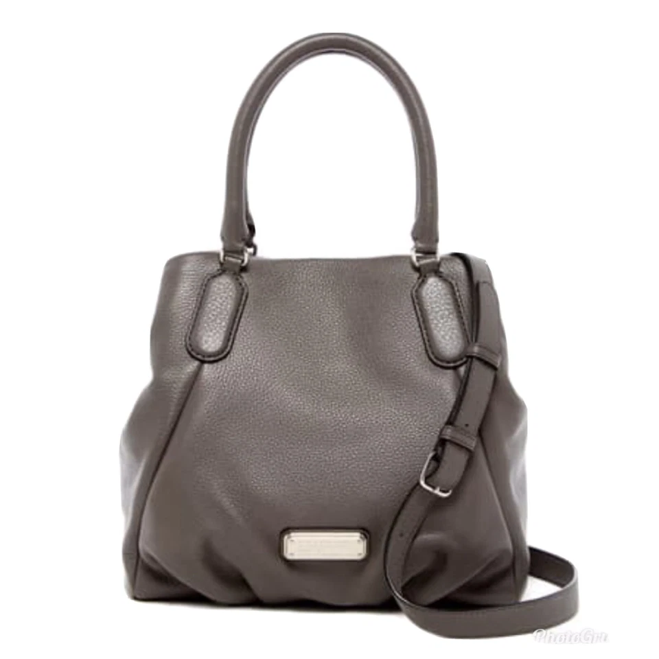 Bolso de hombro Marc by Marc Jacobs $448 Q Fran de cuero, cemento Foto 1 de 1