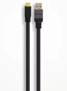 SAEC TypeA-TypeC High Quality USB Cable 0.7m / Ships from Japan - Picture 1 of 3