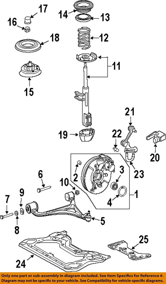 MERCEDES OEM 03-09 C230 Suspension Components-Lower Cntrl Arm Nut 2029900851 - Imagem 1 de 1
